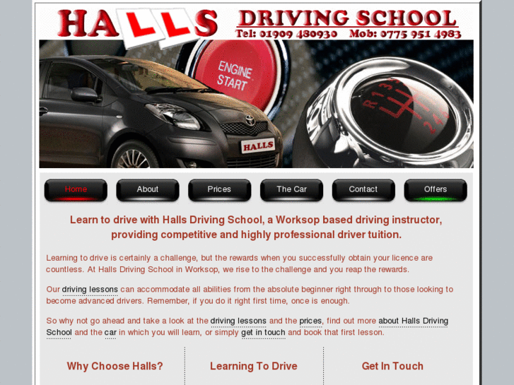 www.hallsdrivingschool.co.uk