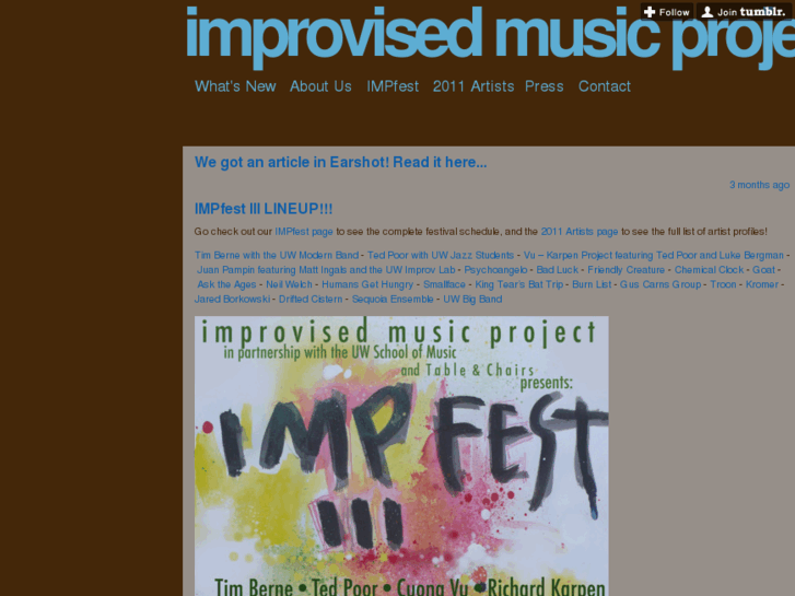 www.improvisedmusicproject.com