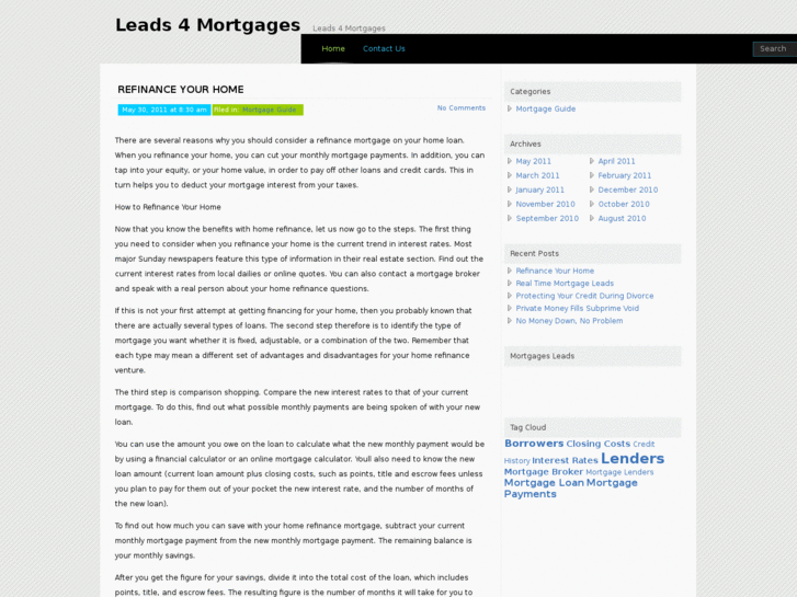 www.leads4mortgages.com