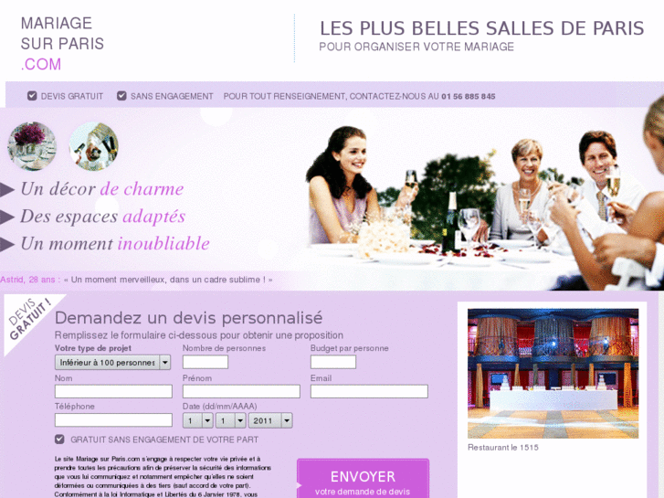 www.mariage-sur-paris.com