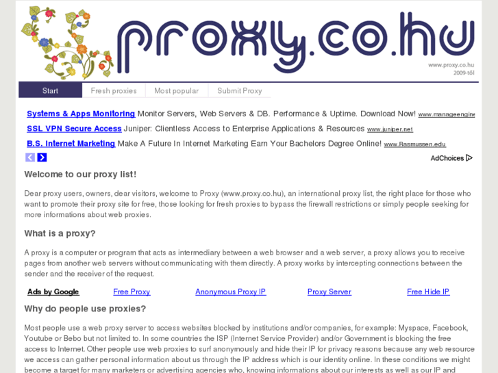 www.proxy-list.co.uk