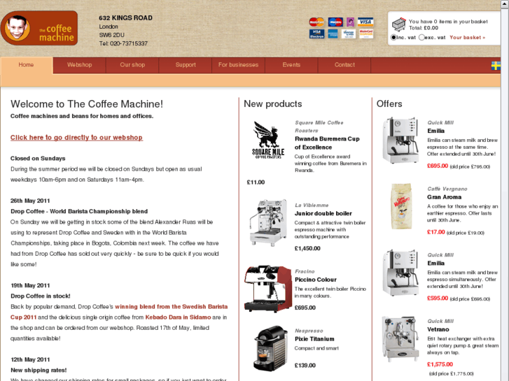 www.thecoffeemachinelondon.co.uk