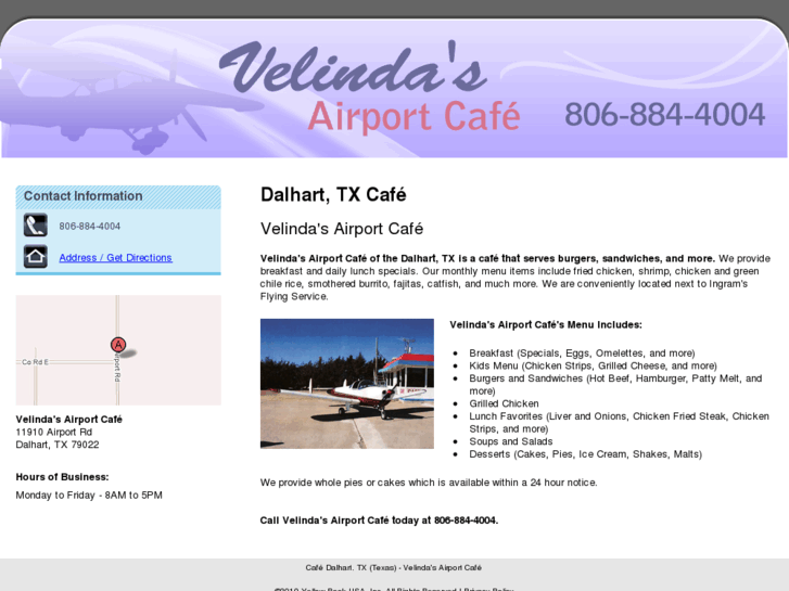 www.velindasairportcafe.com