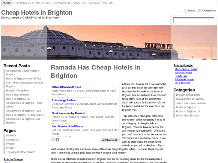 www.cheaphotelsinbrighton.com