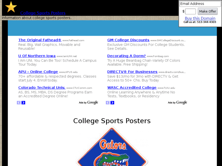 www.collegesportsposters.com