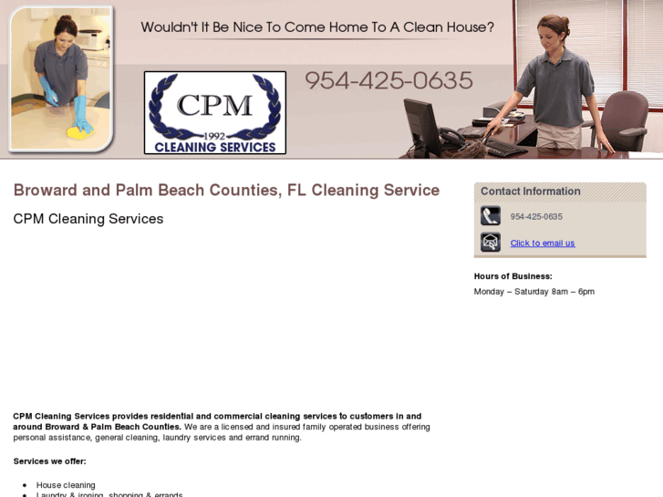 www.cpmcleaningservices.com