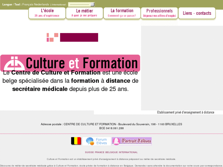 www.culture-formation.be