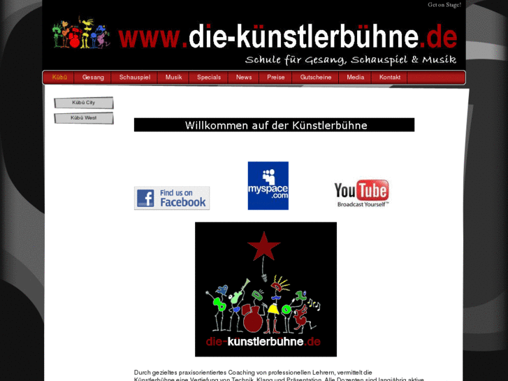 www.die-kuenstlerbuehne.de