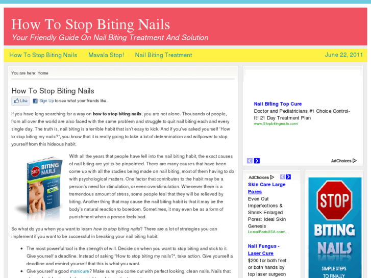 www.howtostopbitingnails.net