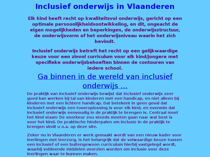 www.inclusiefonderwijs.be