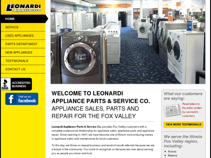 www.leonardiappliance.com