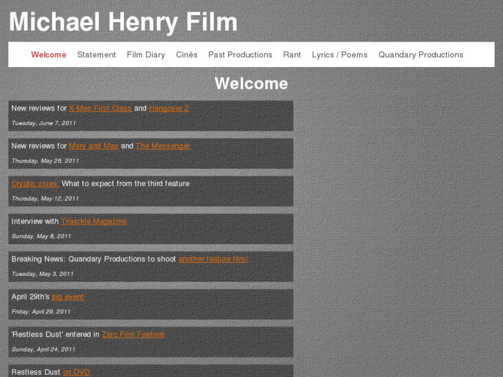 www.michaelhenryfilm.com