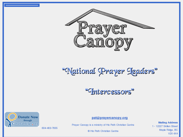 www.prayercanopy.org