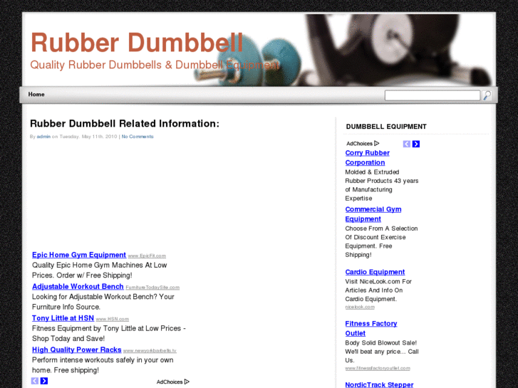 www.rubberdumbbell.net