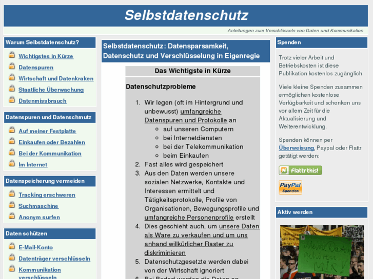 www.selbstdatenschutz.info