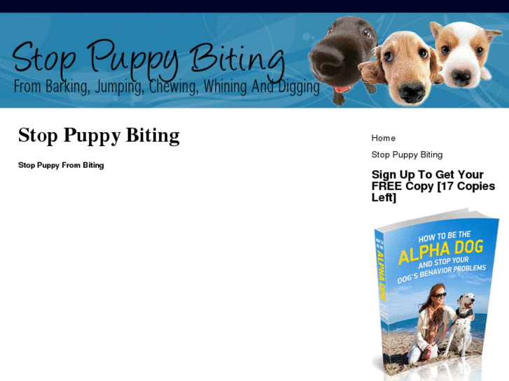 www.stoppuppybiting.ca