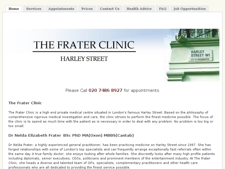 www.thefraterclinic.com