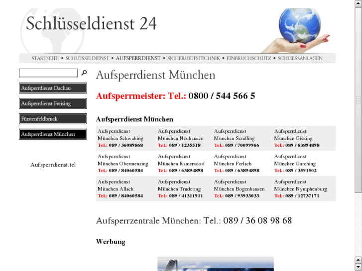 www.aufsperrdienst.eu