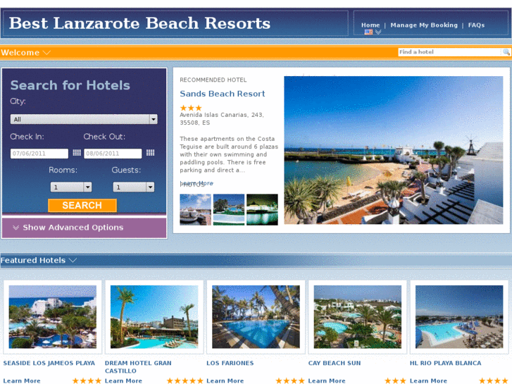 www.bestlanzarotebeachresorts.com