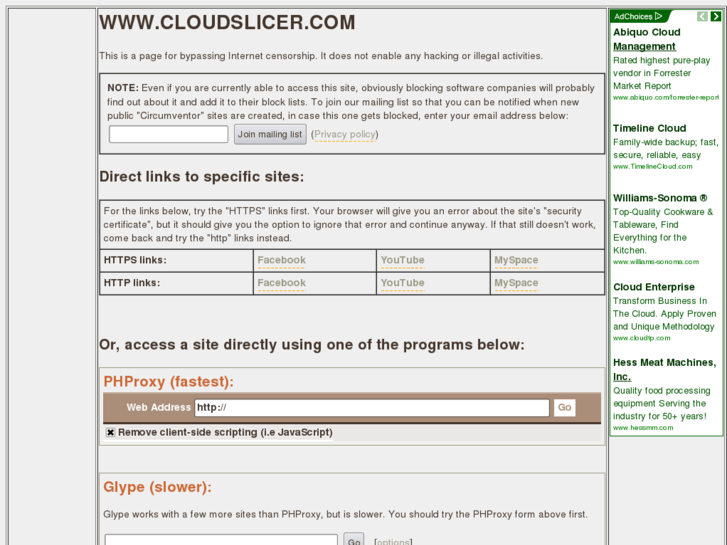 www.cloudslicer.com