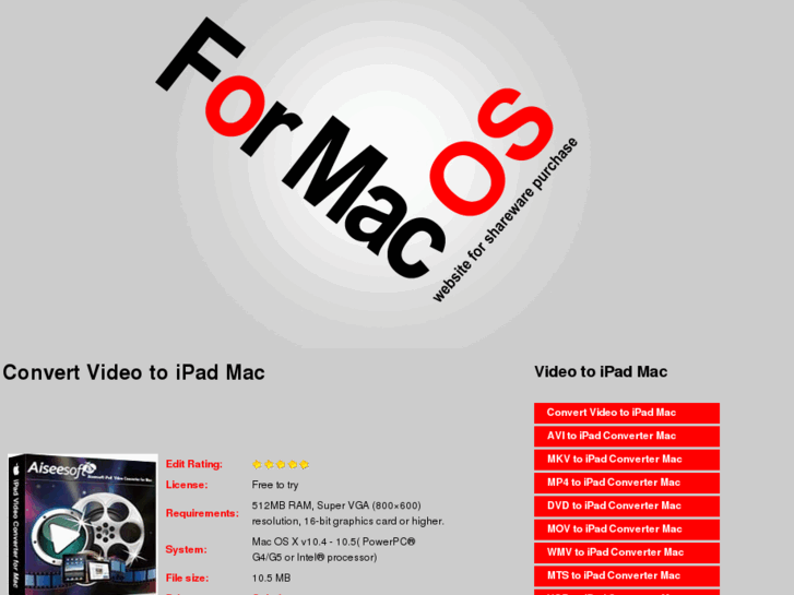 www.convertvideotoipadmac.com