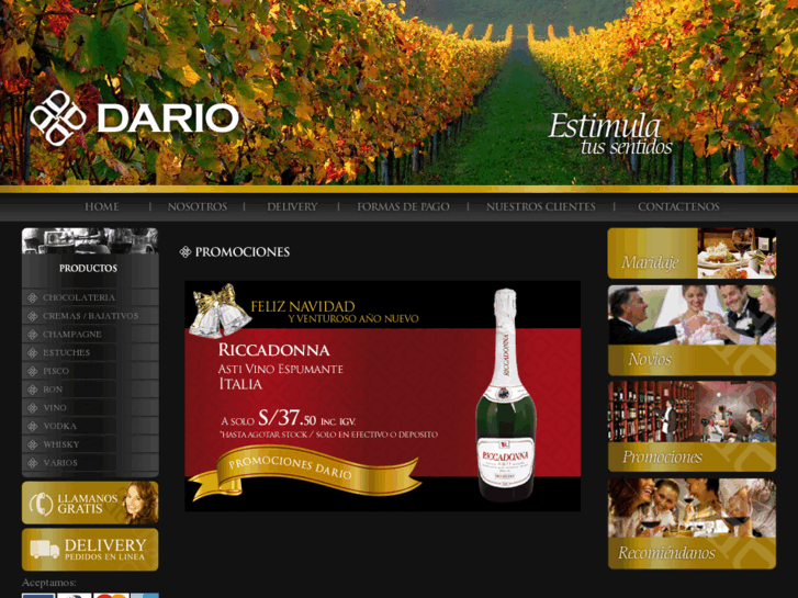 www.dariolicores.com