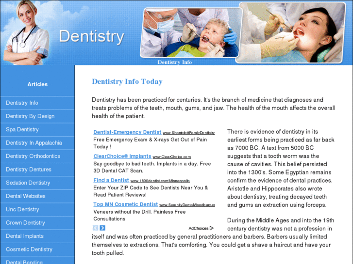 www.dentistryinfo.org