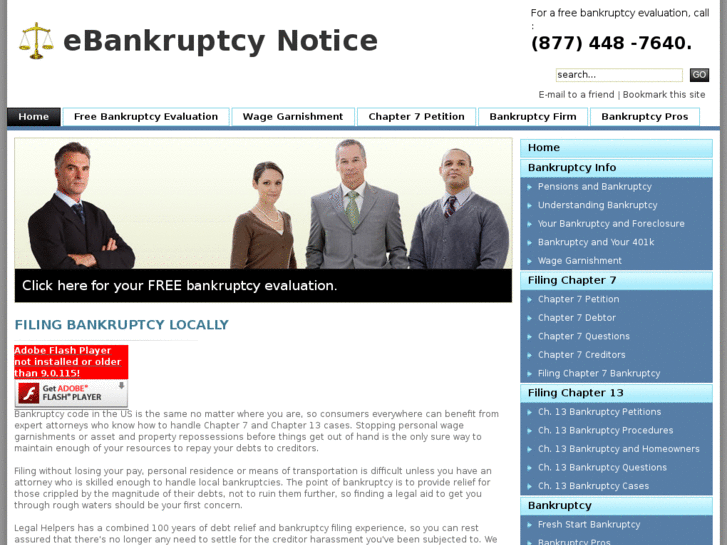 www.ebankruptcynotice.com