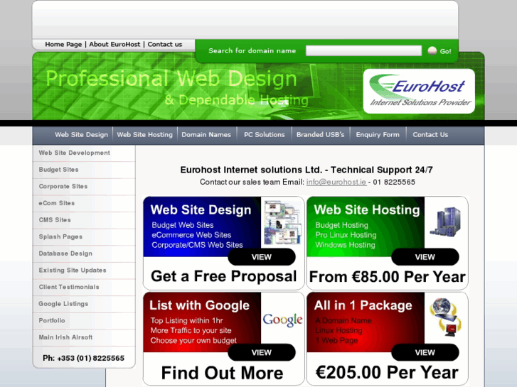 www.eurohost.ie