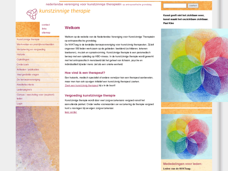 www.kunstzinnigetherapie.nl