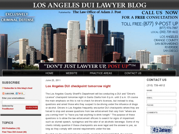 www.mylosangelesduilawyer.com