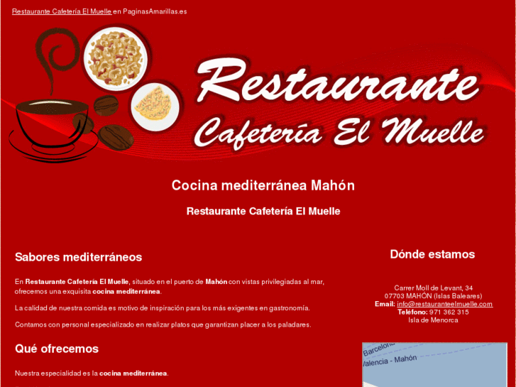 www.restauranteelmuelle.com