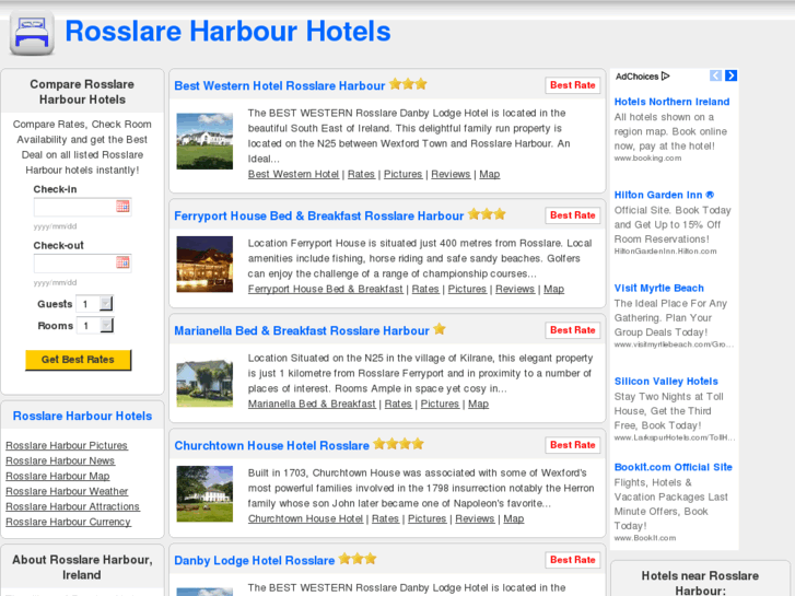 www.rosslareharbourhotels.com