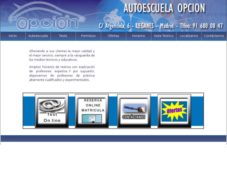 www.autoescuelaopcion.com