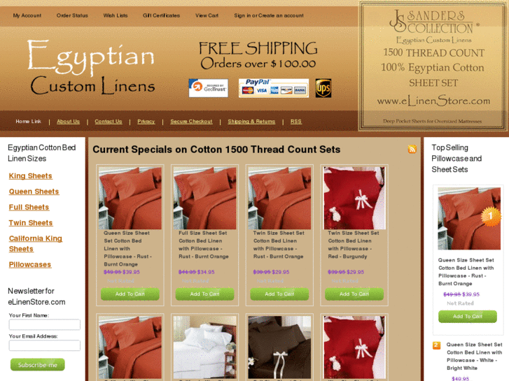 www.egyptiancustomlinens.com