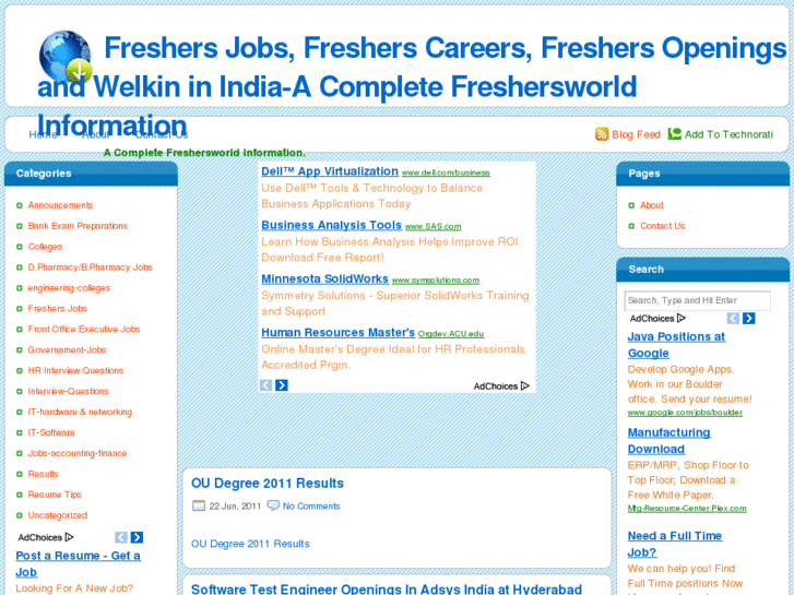 www.freshersworldinfo.com