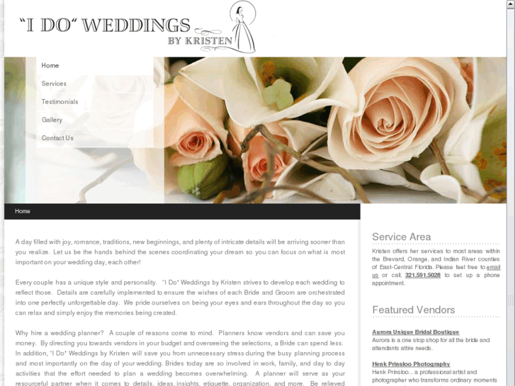 www.idoweddingsbykristen.com