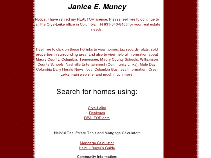 www.janicemuncy.com