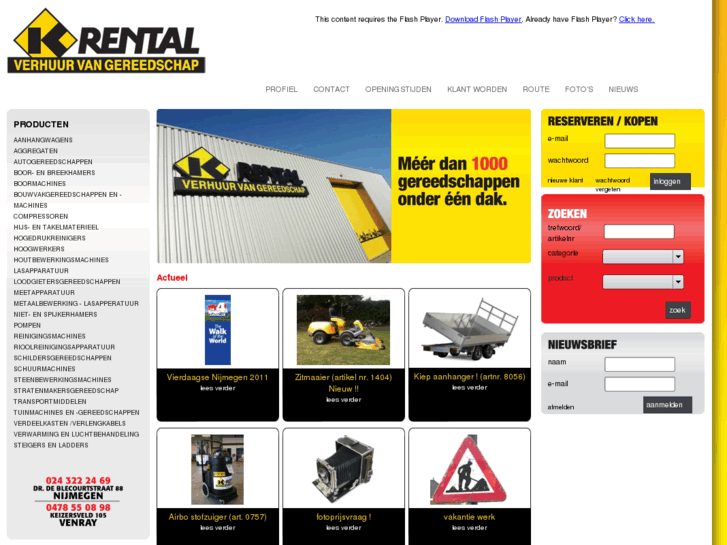 www.k-rental.nl