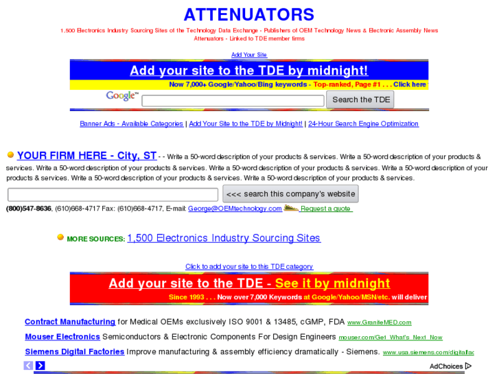 www.attenuatorsources.com