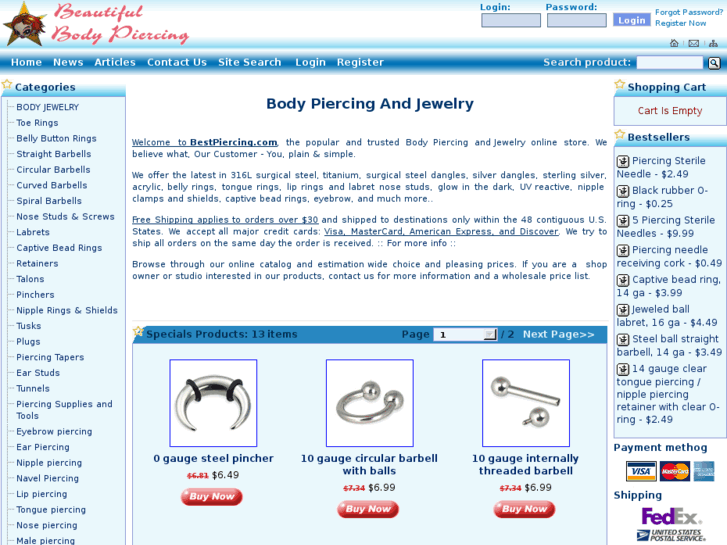 www.bestpiercing.com