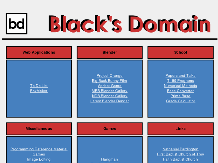 www.blacksdomain.com