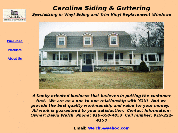 www.carolinasidingguttering.com