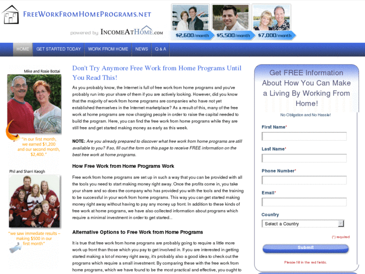 www.freeworkfromhomeprograms.net