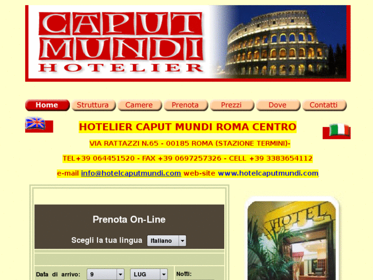 www.hotelcaputmundi.com