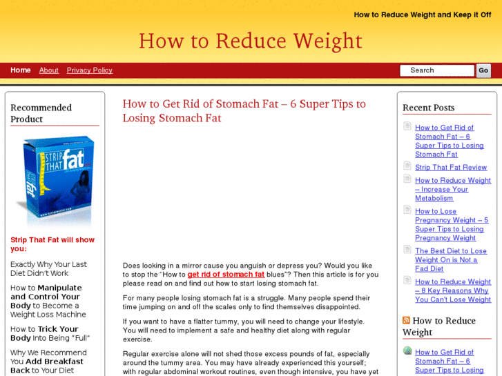 www.howtoreduceweight.org