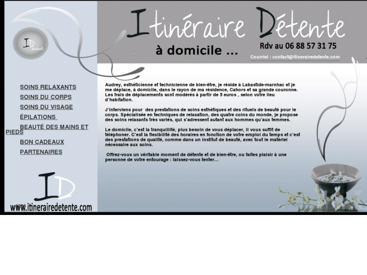 www.itinerairedetente.com