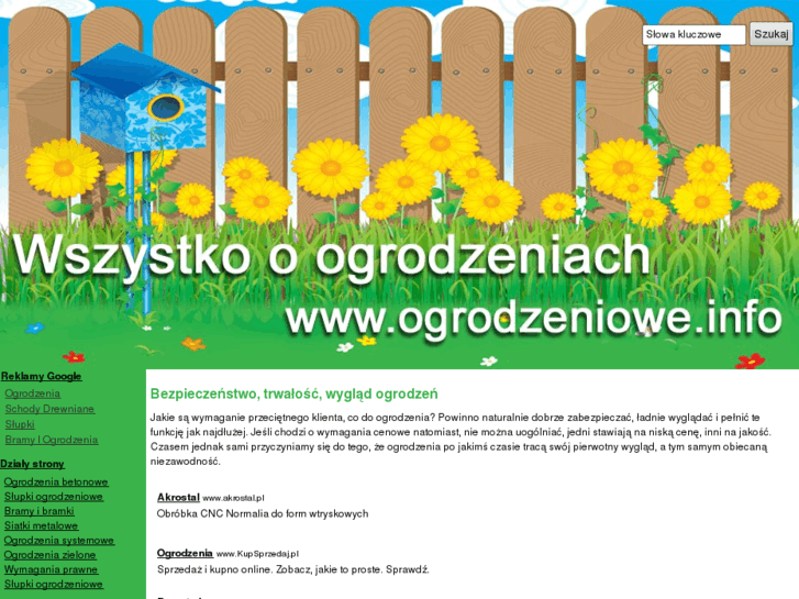 www.ogrodzeniowe.info