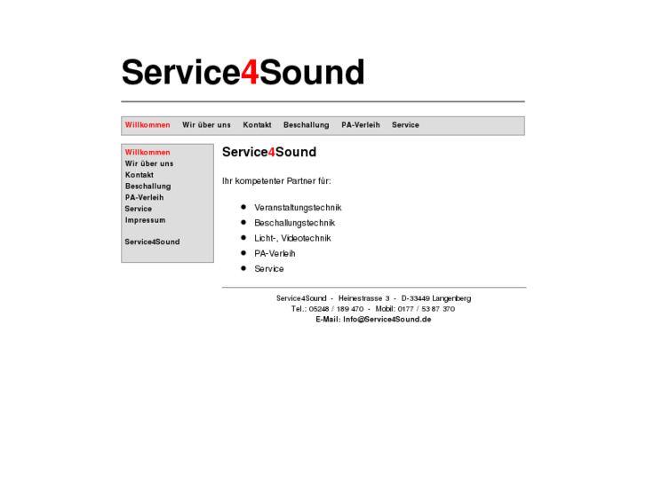 www.service4sound.de