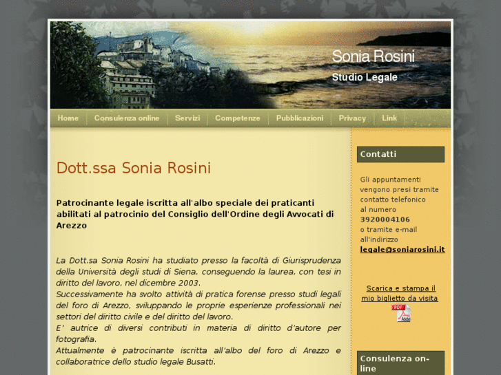 www.soniarosini.it